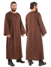 GAIRUS Cotton Brown – Medieval Viking Cotton Gown